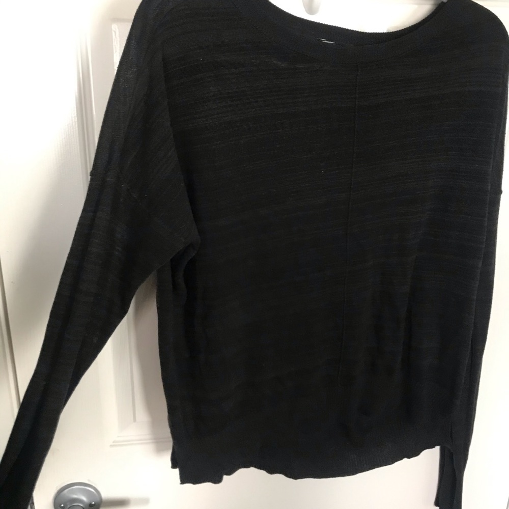 Marble black sweater